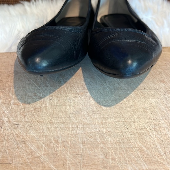 Frye Pointed Toe Leather Ballet Flats - Picture 7 of 9